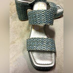 Beach by Matisse Blue Platform Sandals